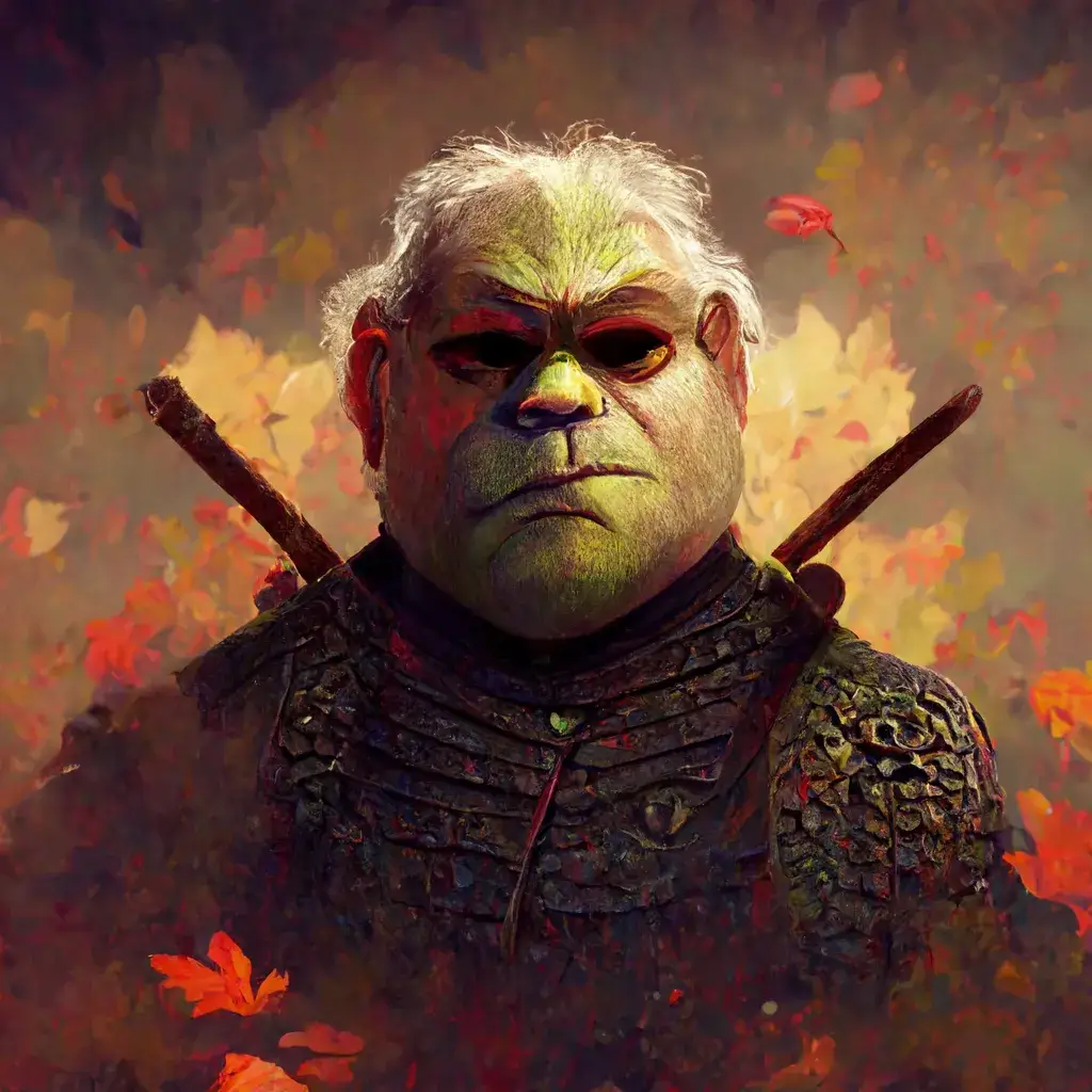 Shrek as The Witcher